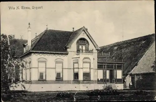 Ak Usquert Groningen, Villa H. Elema