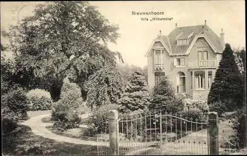Ak Nieuwenhoorn Südholland Niederlande, Villa Wilhelmina