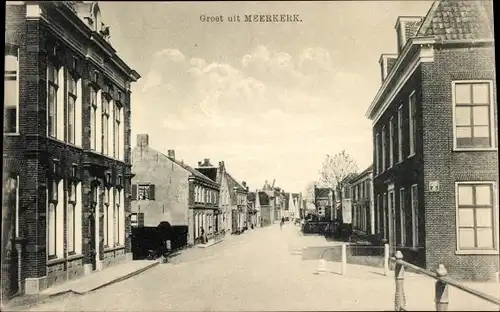 Ak Meerkerk Südholland, Dorpsstraat