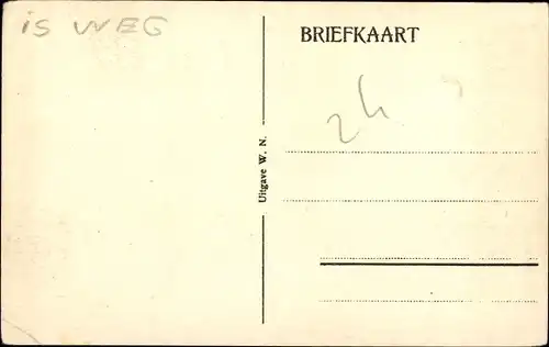 Ak Schiedam Südholland Niederlande, Gemeente Ziekenhuis