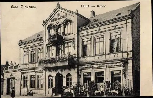 Ak Bad Oldesloe in Holstein, Hotel zur Krone