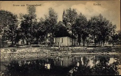 Ak Tirpersdorf im Vogtland, Kirche