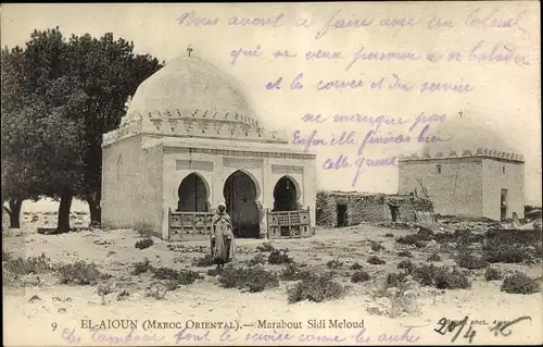 Ak El Aaiún El Aioun Marokko, Marabout Sidi Meloud