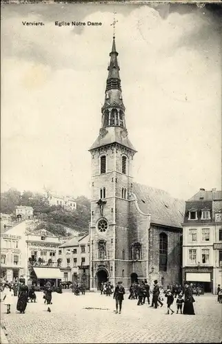 Ak Verviers Wallonien Lüttich, Eglise Notre Dame