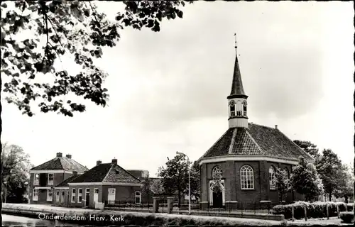 Ak Onderdendam Groningen Niederlande, Herv. Kerk