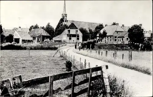 Ak Niehove Groningen Niederlande, Dorpsgezicht