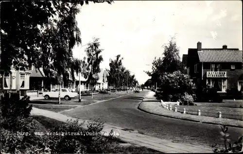 Ak Oude Pekela Groningen Niederlande, Burg. van Weringstraat