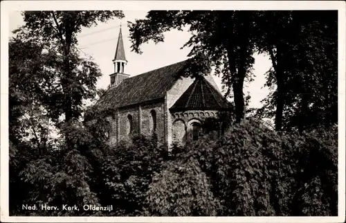 Ak Oldenzijl Groningen Niederlande, Ned. Herv. Kerk