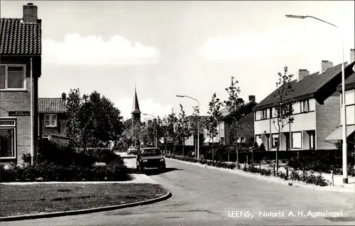 Ak Leens Groningen, Notaris A. H. Agessingel