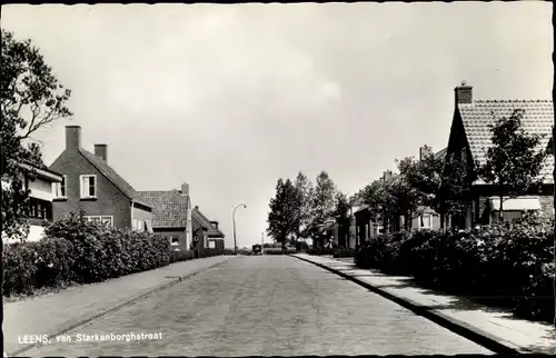 Ak Leens Groningen, van Starkenborghstraat