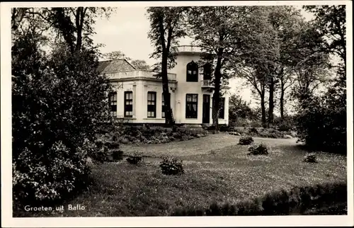 Ak Baflo Het Hogeland Groningen, Villa, Gartenanlagen