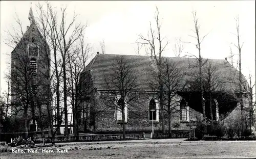 Ak Baflo Het Hogeland Groningen, Ned. Herv. Kerk