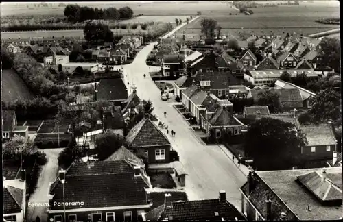 Ak Eenrum Groningen, Luftbild vom Ort