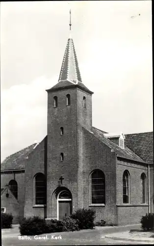 Ak Baflo Het Hogeland Groningen, Geref. Kerk