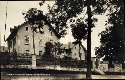 Ak Jöhstadt im Erzgebirge Sachsen, Landheim der Nicolaischule in Leipzig