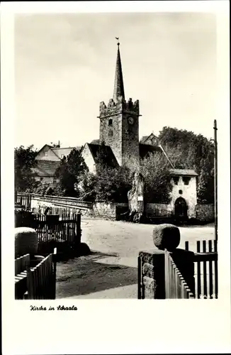 Ak Schaala Rudolstadt in Thüringen, Kirche