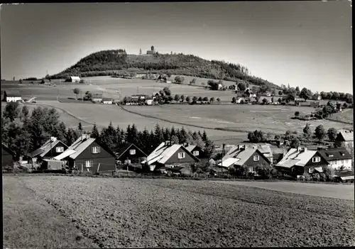 Foto Ak Bärenstein im Erzgebirge, Ansicht vom Ort und Umgebung