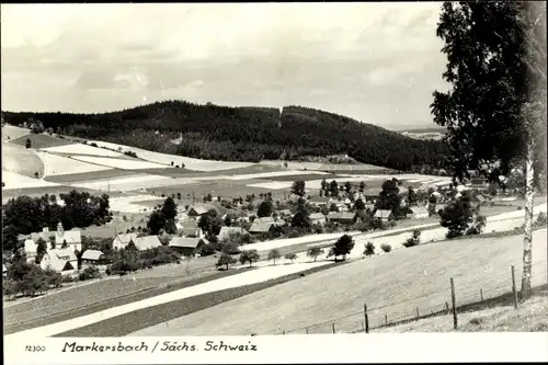 Ak Markersbach Bad Gottleuba in Sachsen, Panorama