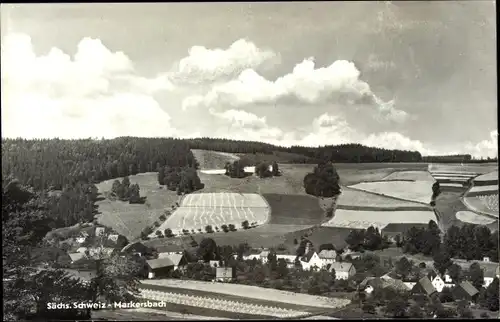 Ak Markersbach Bad Gottleuba in Sachsen, Panorama