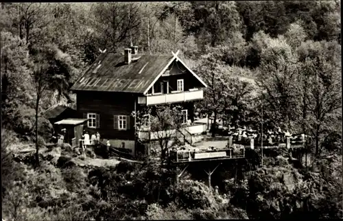 Ak Jocketa Pöhl im Vogtland, Gaststätte Adlerstein