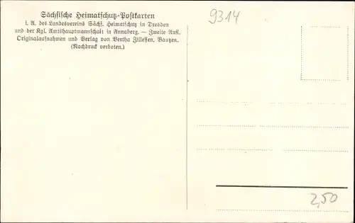 Ak Neudorf Sehmatal im Erzgebirge, Schneidemühle