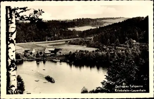 Ak Kriebstein Mittelsachsen, Lauenhain Mittweida, Zschopau Talsperre