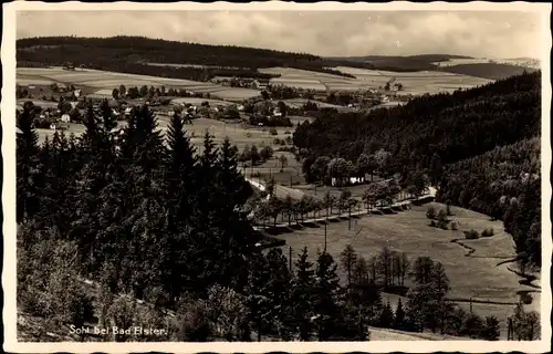 Ak Sohl Bad Elster im Vogtland, Panorama