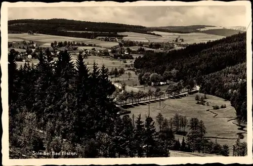 Ak Sohl Bad Elster im Vogtland, Panorama