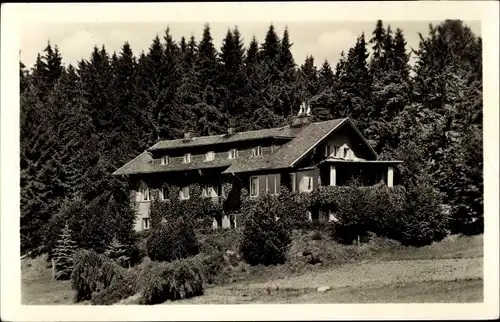 Ak Schönberg Bad Brambach im Vogtland, FDGB-Heim