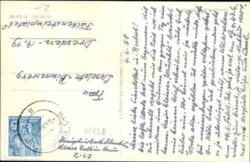 Ak Bad Schandau Sächsische Schweiz, Kath. Marienkapelle mit Aufzug