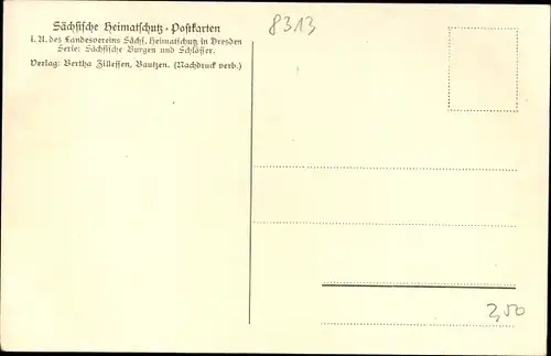 Ak Heynitz Nossen in Sachsen, Schloss Heinitz