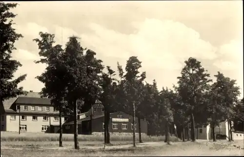 Ak Oberholzhau Rechenberg Bienenmühle Erzgebirge, Blick zur Fischerbaude