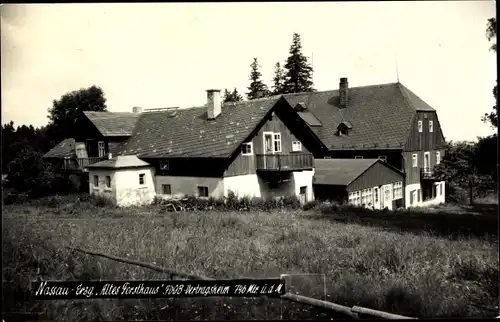 Ak Nassau Frauenstein im Erzgebirge, Altes Forsthaus, FDGB Vertragsheim, Erholungsheim