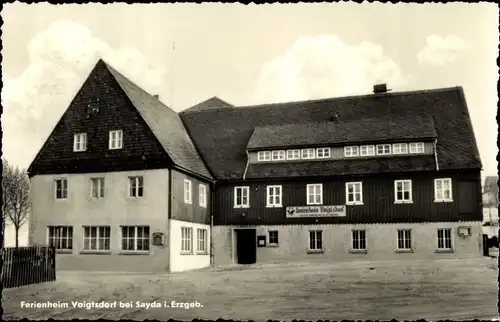 Ak Voigtsdorf bei Sayda Dorfchemnitz im Erzgebirge, Ferienheim