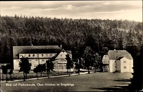 Ak Ober Holzhau Rechenberg Bienenmühle Erzgebirge, Fischerbaude