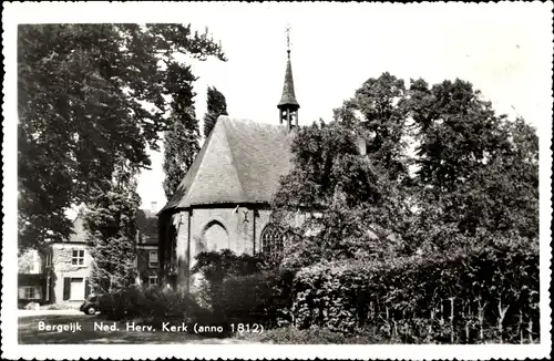 Ak Bergeijk Nordbrabant, Ned. Herv. Kerk