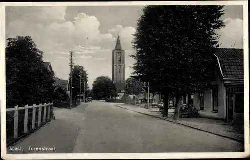 Ak Soest Utrecht Niederlande, Torenstraat