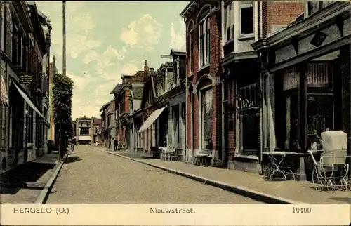 Ak Hengelo Overijssel Niederlande, Nieuwstraat