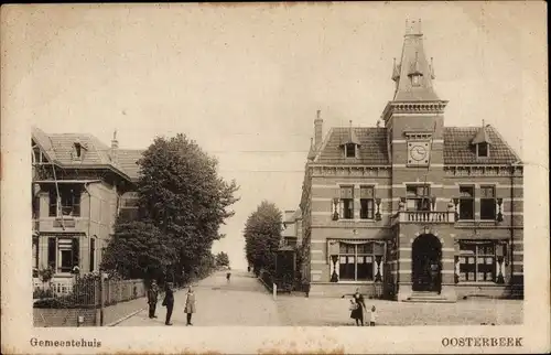 Ak Oosterbeek Renkum Gelderland, Gemeentehuis