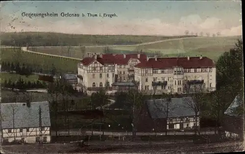 Ak Gelenau im Erzgebirge, Genesungsheim