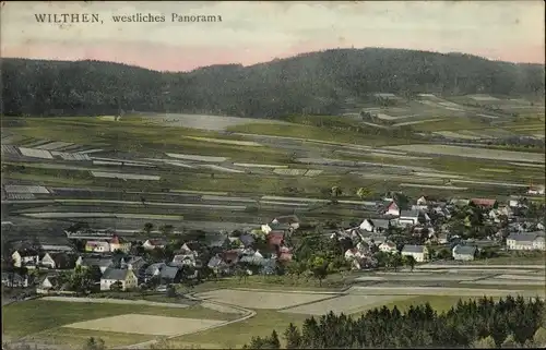 Ak Wilthen in der Oberlausitz, Panorama