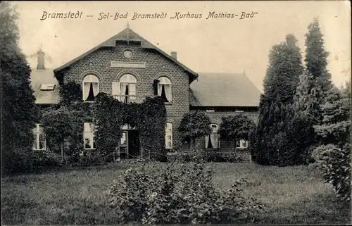 Ak Bad Bramstedt in Holstein, Kurhaus Mathias Bad