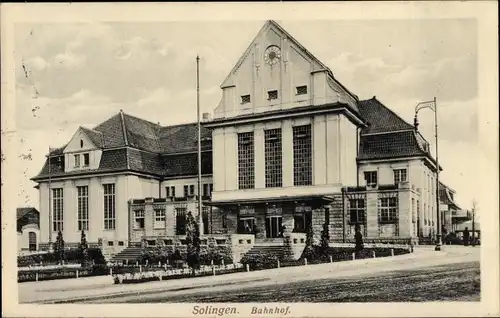 Ak Solingen in Nordrhein Westfalen, Bahnhof