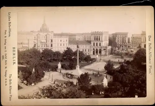 Kabinett Foto Berlin Kreuzberg, Belle Alliance Platz