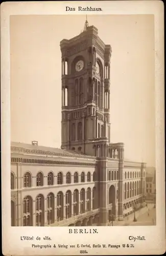 Kabinett Foto Berlin Mitte, Rathaus