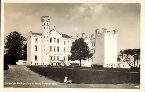 Ak Seebad Heiligendamm Bad Doberan, Burg Hohenzollern, Waldrestaurant