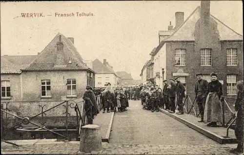 Ak Wervik Wervicq Westflandern, Fransch Tolhuis