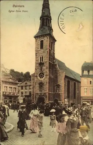 Ak Verviers Wallonien Lüttich, Eglise Notre Dame