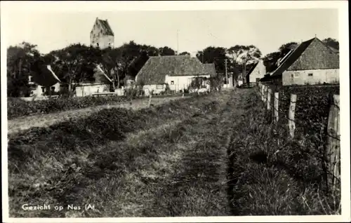 Ak Nes Ameland Friesland Niederlande, Dorfpartie