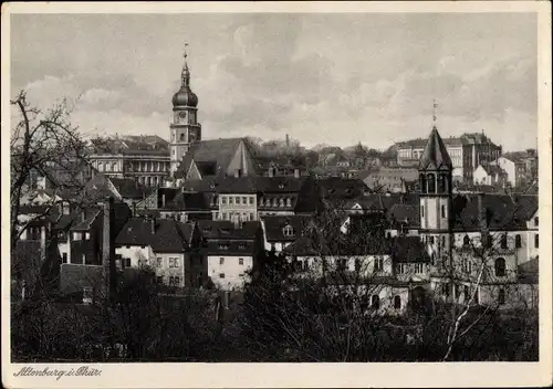 Ak Altenburg in Thüringen, Ortsansicht